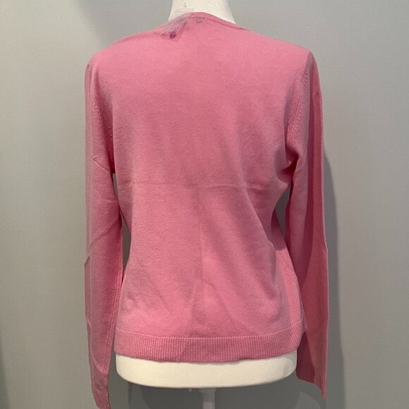 GARNET HILL | Essential Cashmere Retro Cardigan - Picture 4 of 7